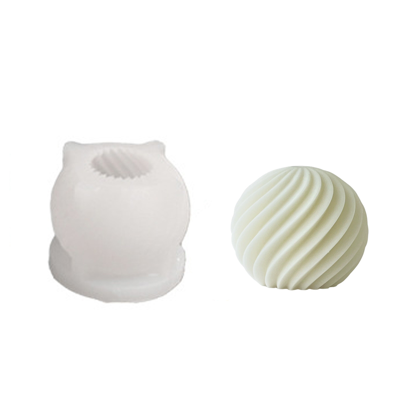 Spiral stripe Ball Silicone Ca - đánh giá và giá Xmas Candle Making