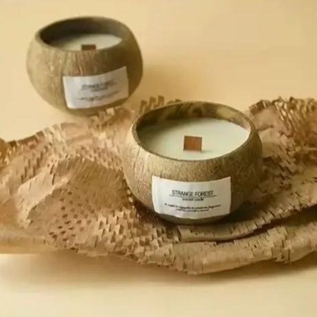 Natural Coconut Shell Scented  - đánh giá và giá Candle Making Oils