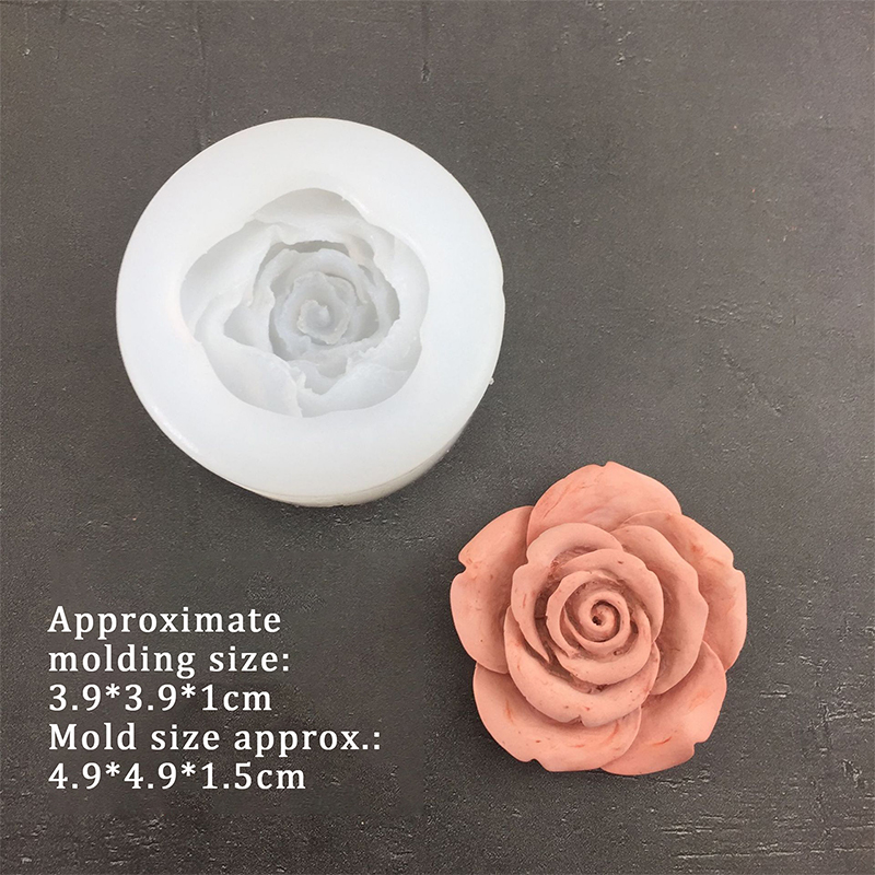 3D Rose Flower Shape Leaf Sili - đánh giá và giá Candle Making Products
