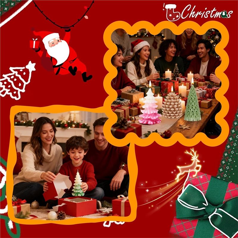 【ALLOWANCE】Christmas Tree For  - đánh giá và giá Xmas Candle Making
