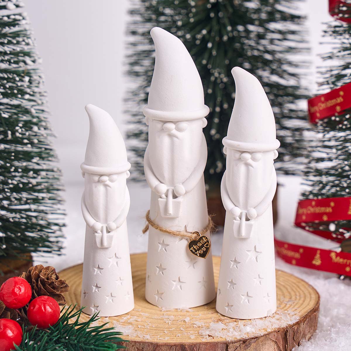 Christmas Ornament Gnome Silic - đánh giá và giá Xmas Candle Making