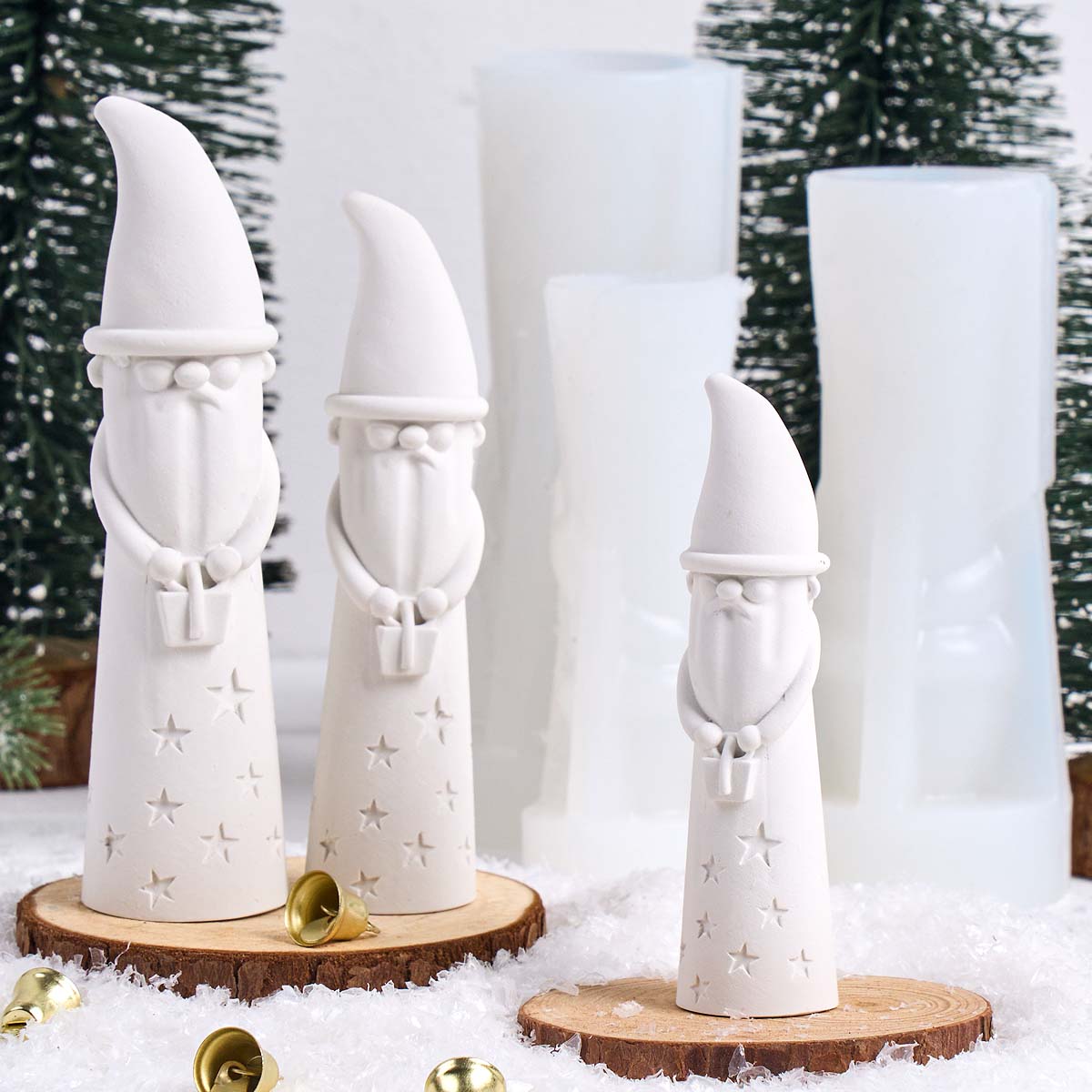 Christmas Ornament Gnome Silic - đánh giá và giá Xmas Candle Making