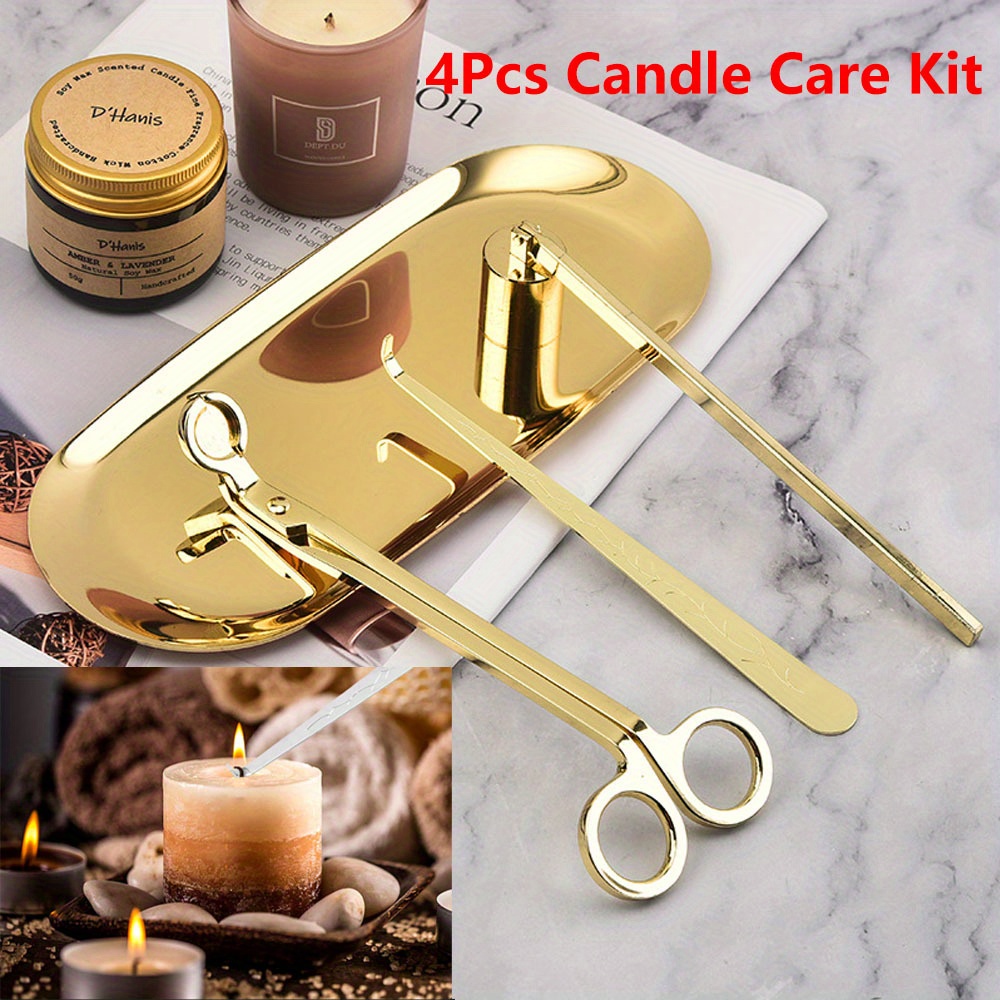 4pcs/set Luxury Candle Care Ki - đánh giá và giá Candle Making Products