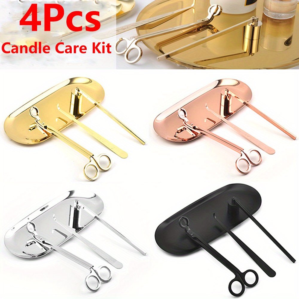 4pcs/set Luxury Candle Care Ki - đánh giá và giá Candle Making Products