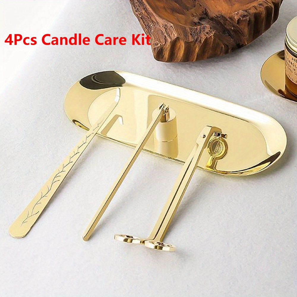 4pcs/set Luxury Candle Care Ki - đánh giá và giá Candle Making Products