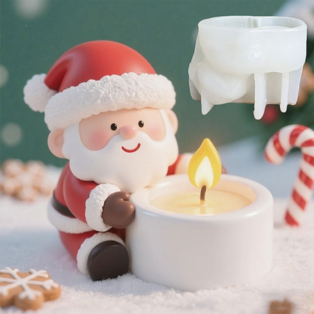 DIY Santa Claus Candlestick Si - đánh giá và giá Xmas Candle Making