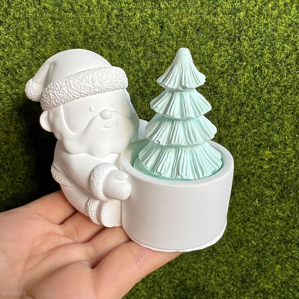 DIY Santa Claus Candlestick Si - đánh giá và giá Xmas Candle Making