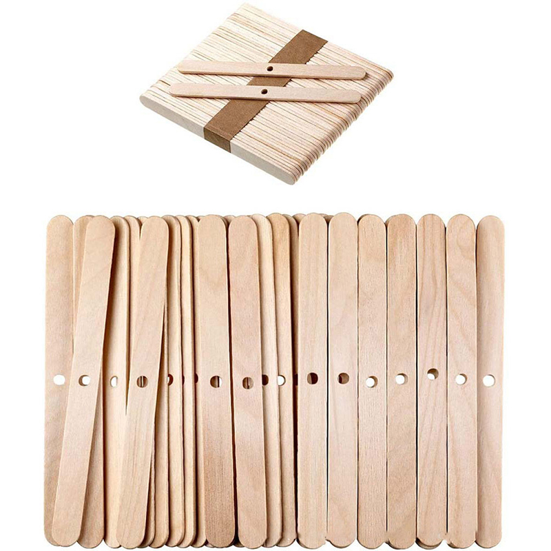 ●50PCS Wooden Candle Wick Hold - đánh giá và giá Candle Making Wicks