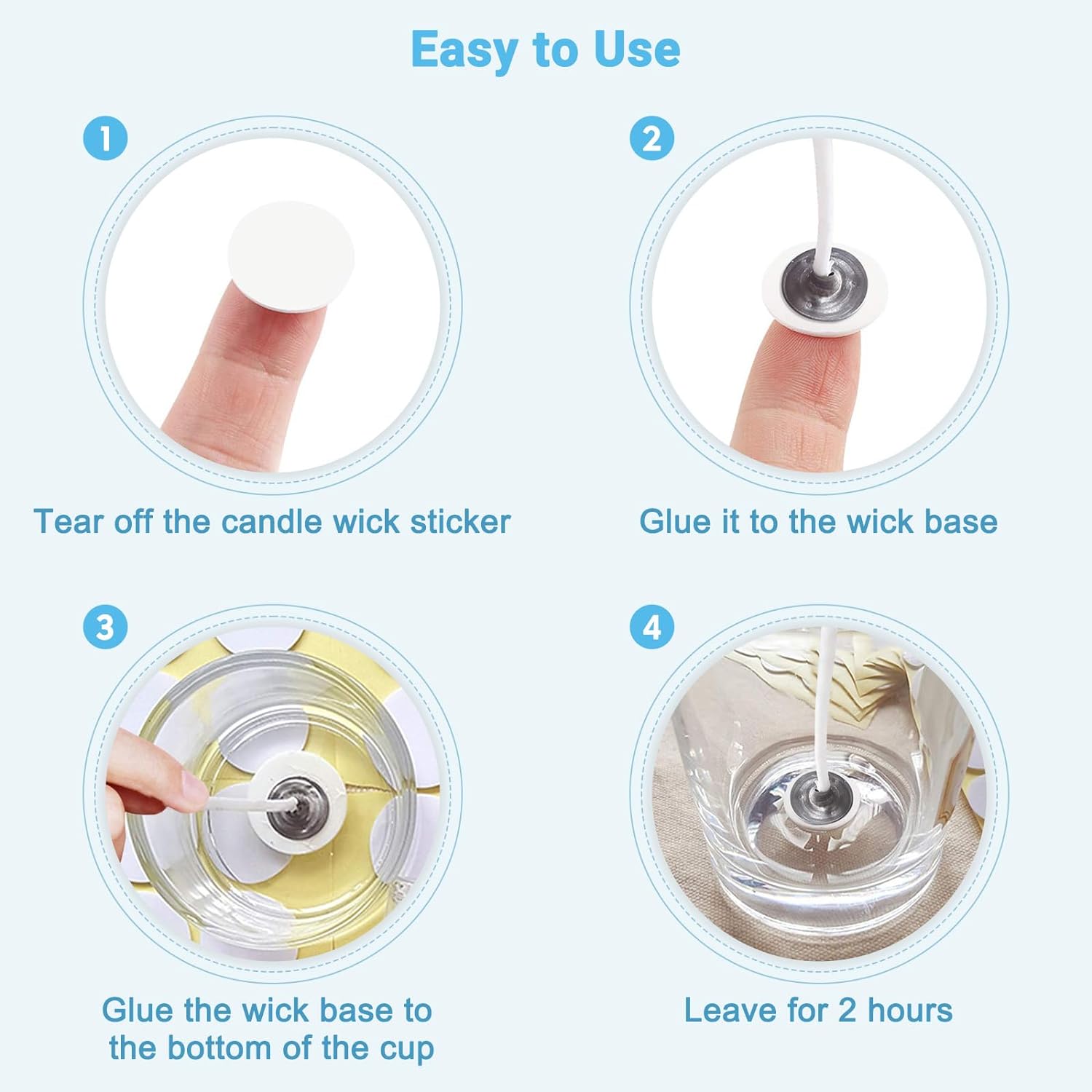 400PCS/100PCS Candle Wick Stic - đánh giá và giá Candle Making Wicks