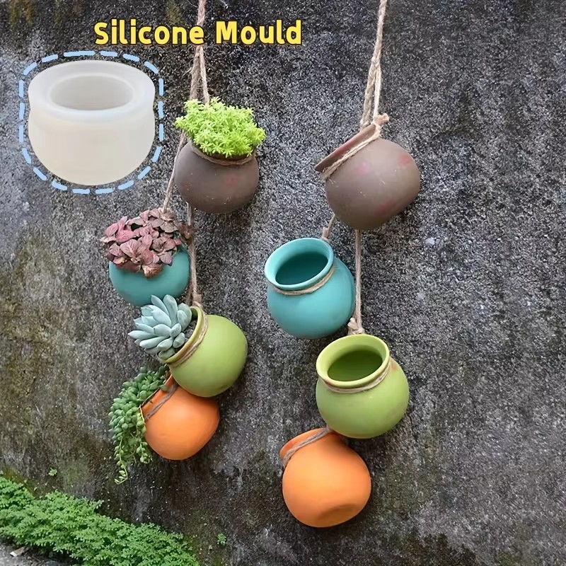 Silicone Flower Pot Molds, Res - đánh giá và giá Candle Making Diy