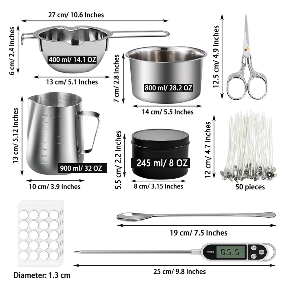 Glintmos DIY Candle Making Kit - đánh giá và giá Candle Making Diy
