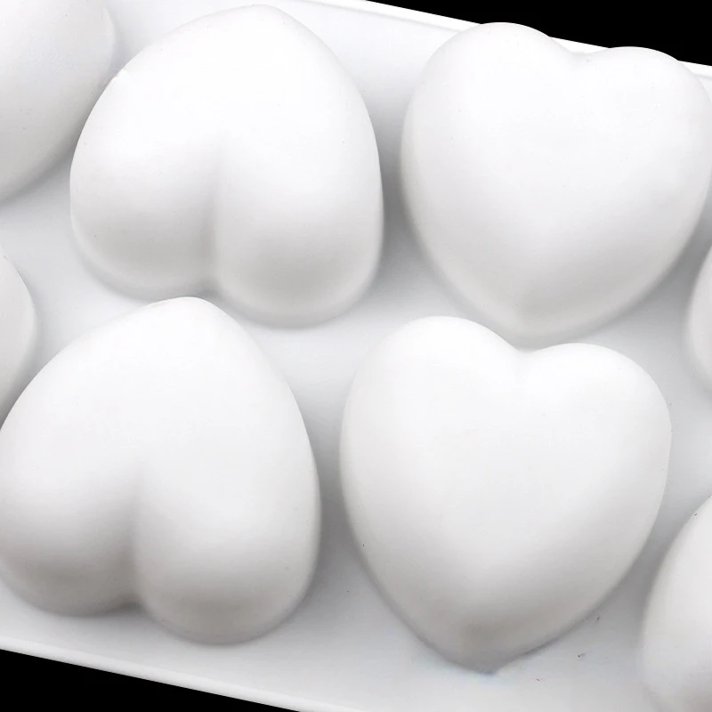 Love Heart Silicone Soap Mold  - đánh giá và giá Candle Making Products