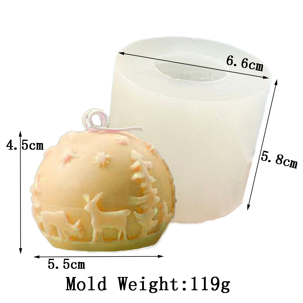 Nơ Giáng Sinh Mẫu Làm Khuôn Ep - đánh giá và giá Xmas Candle Making