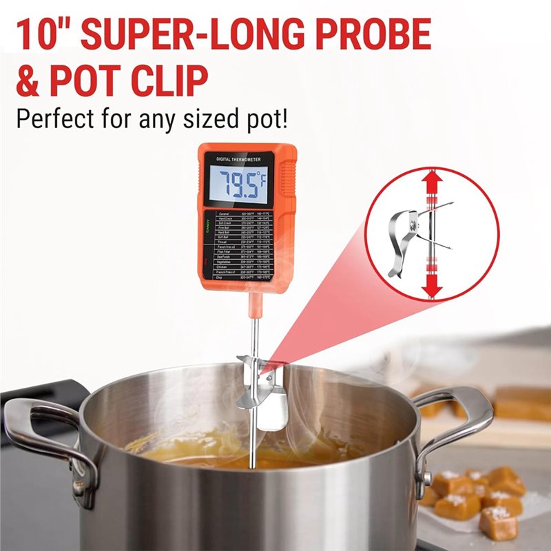 B69C TP510 Waterproof Digital  - đánh giá và giá Thermometer Candy Candle