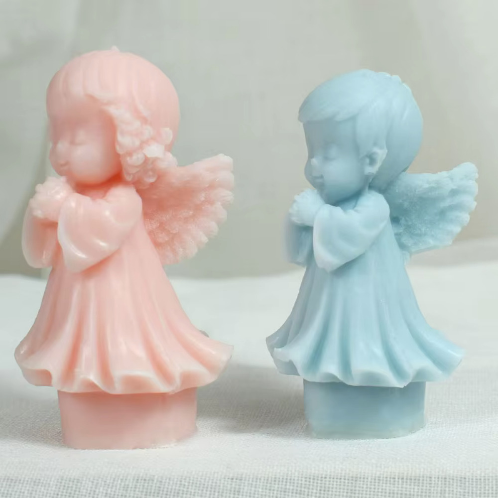Winged Angel Silicone Candle M - đánh giá và giá Candle Making For Kids