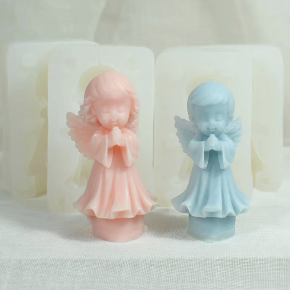 Winged Angel Silicone Candle M - đánh giá và giá Candle Making For Kids