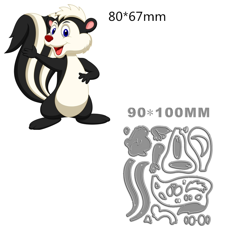 New Cartoon Skunk Boys Metal C - đánh giá và giá Candle Making For Kids