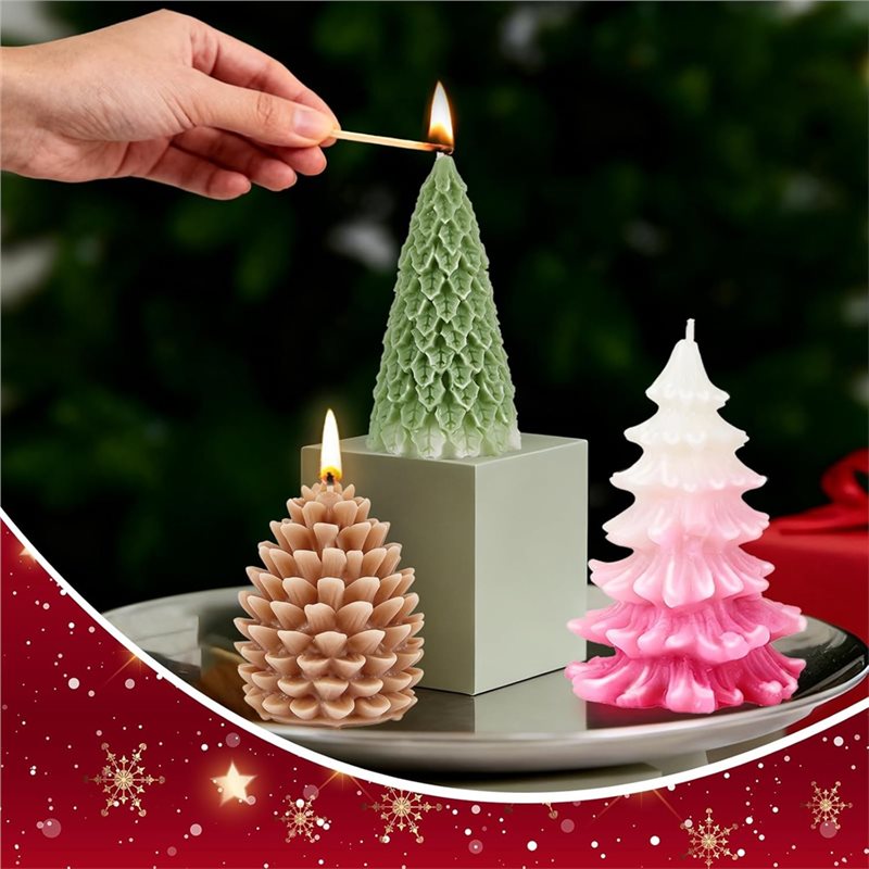 Christmas Silicone Molds Chris - đánh giá và giá Xmas Candle Making