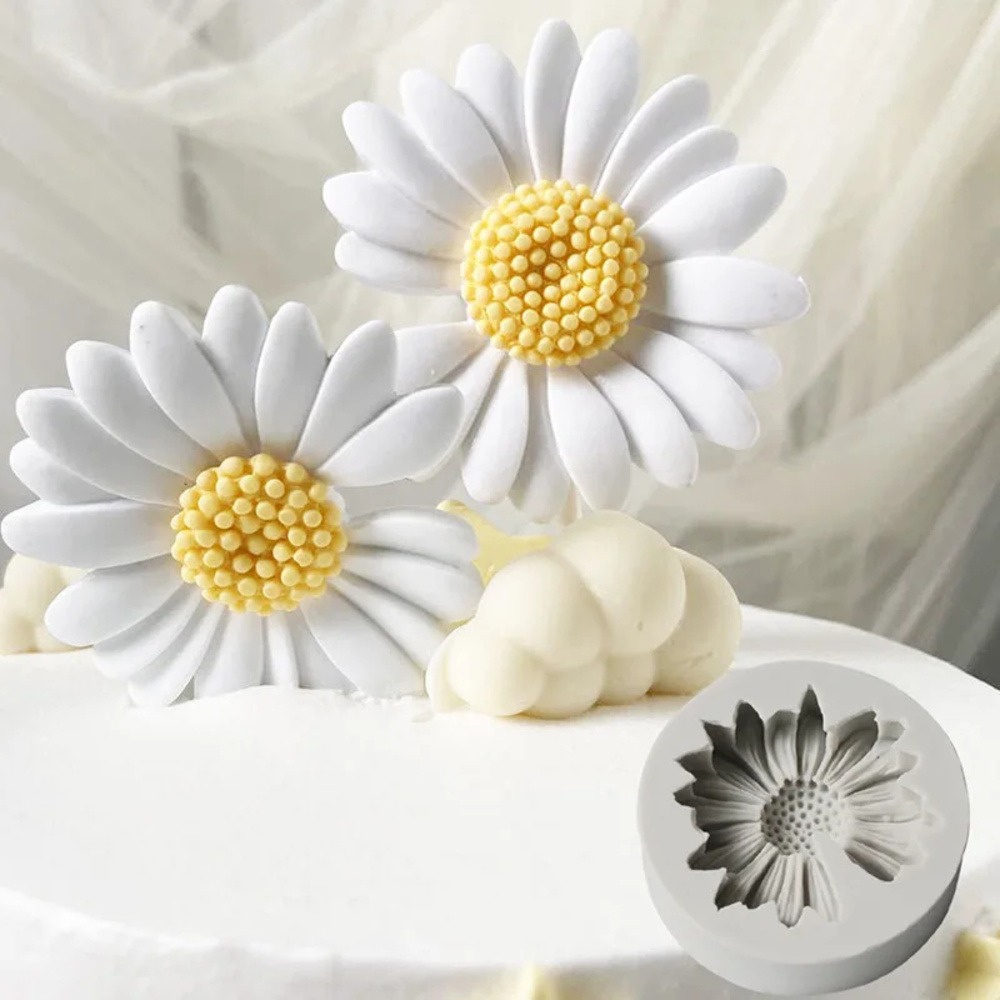 3D Daisy Flower Mold Sun Flowe - đánh giá và giá Candle Making Products