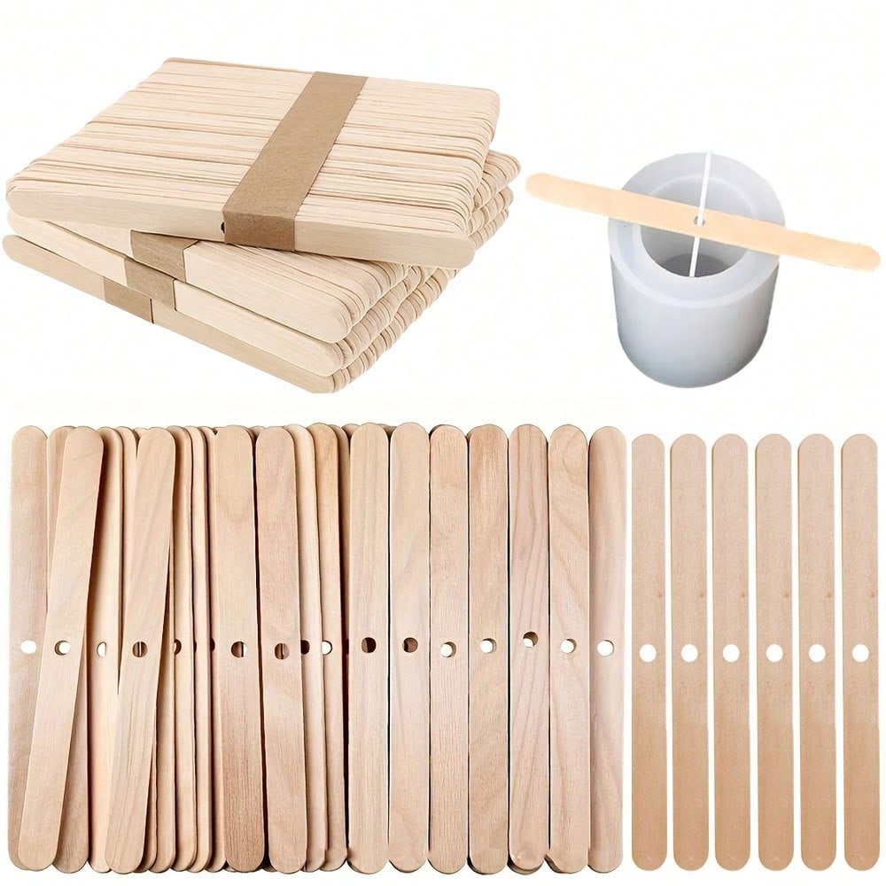 5/10/20/30/50pcs Wooden Candle - đánh giá và giá Candle Making Wicks