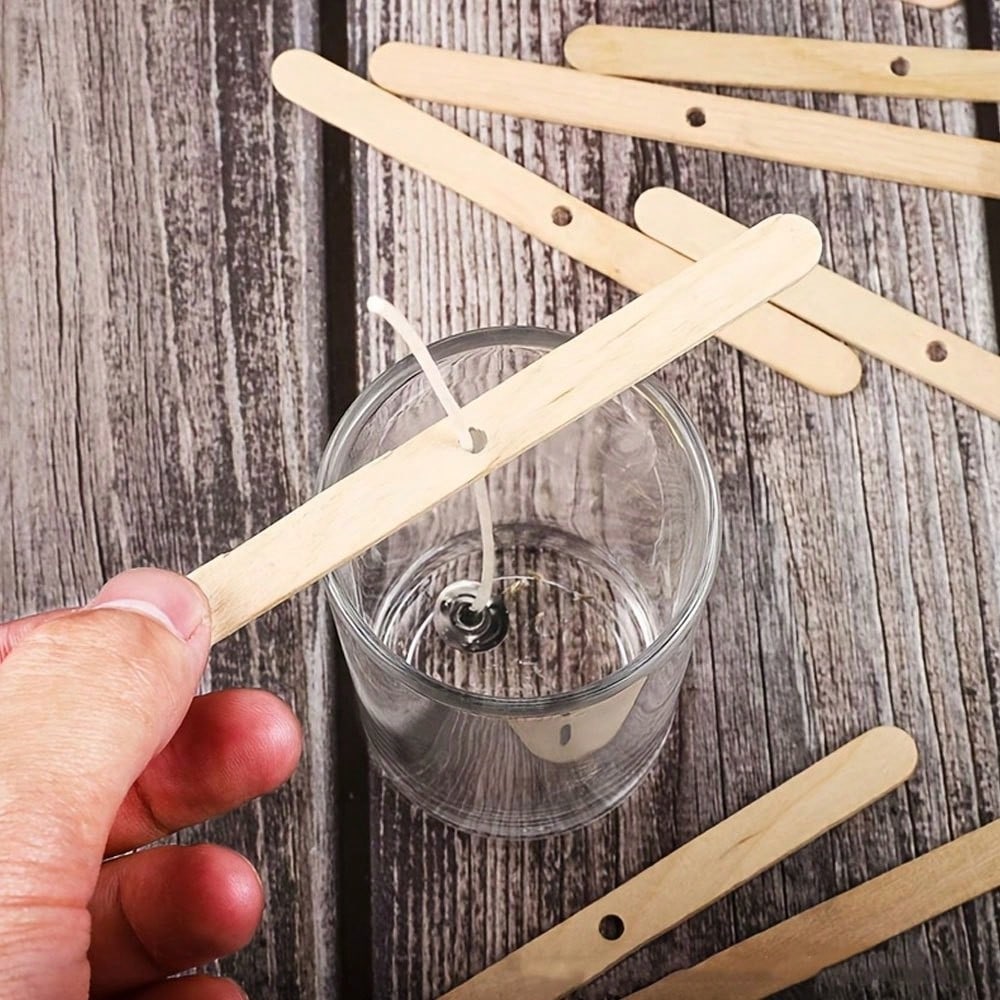 5/10/20/30/50pcs Wooden Candle - đánh giá và giá Candle Making Wicks