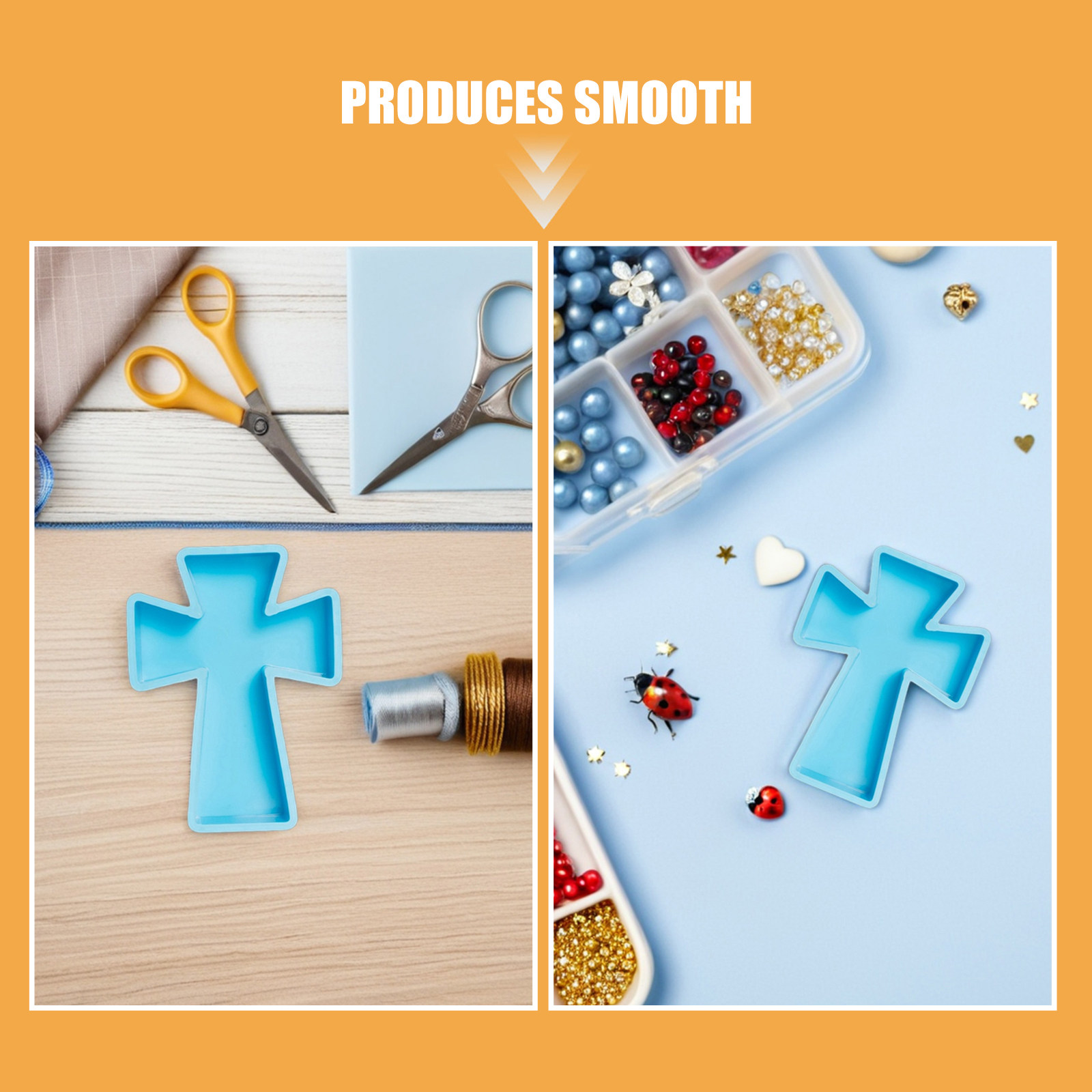 Cross Silicone Mold Silicone C - đánh giá và giá Candle Making Diy